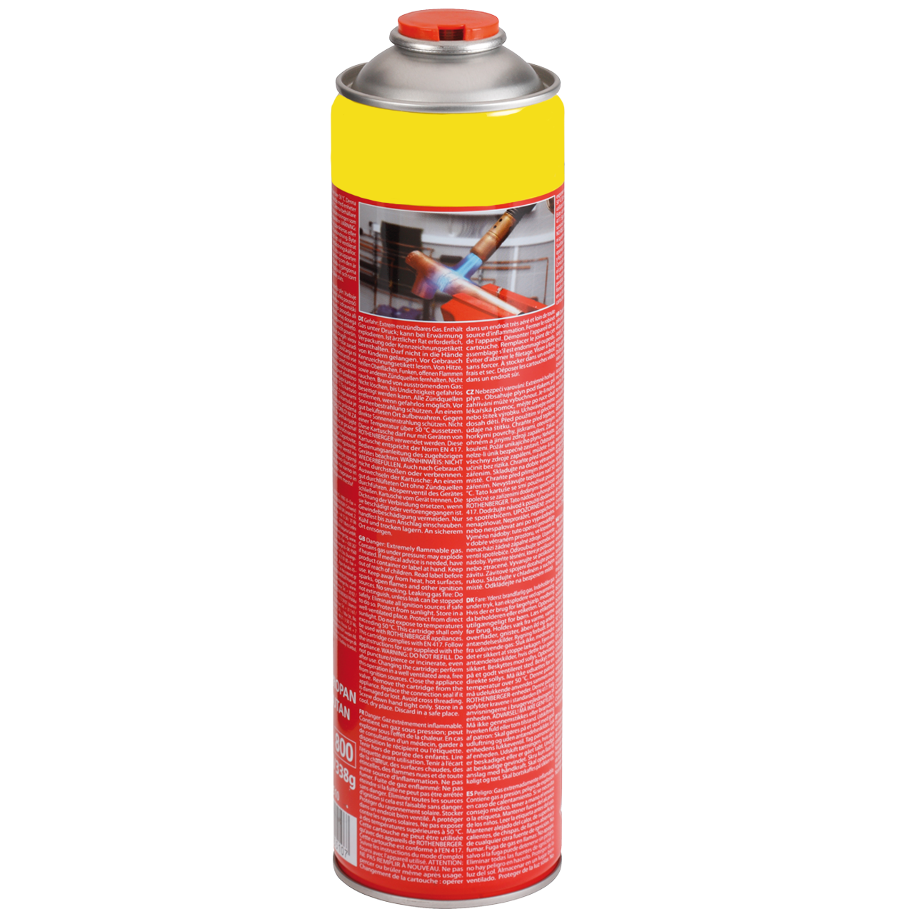 Unkrautbrenner mit Piezo-Zündung