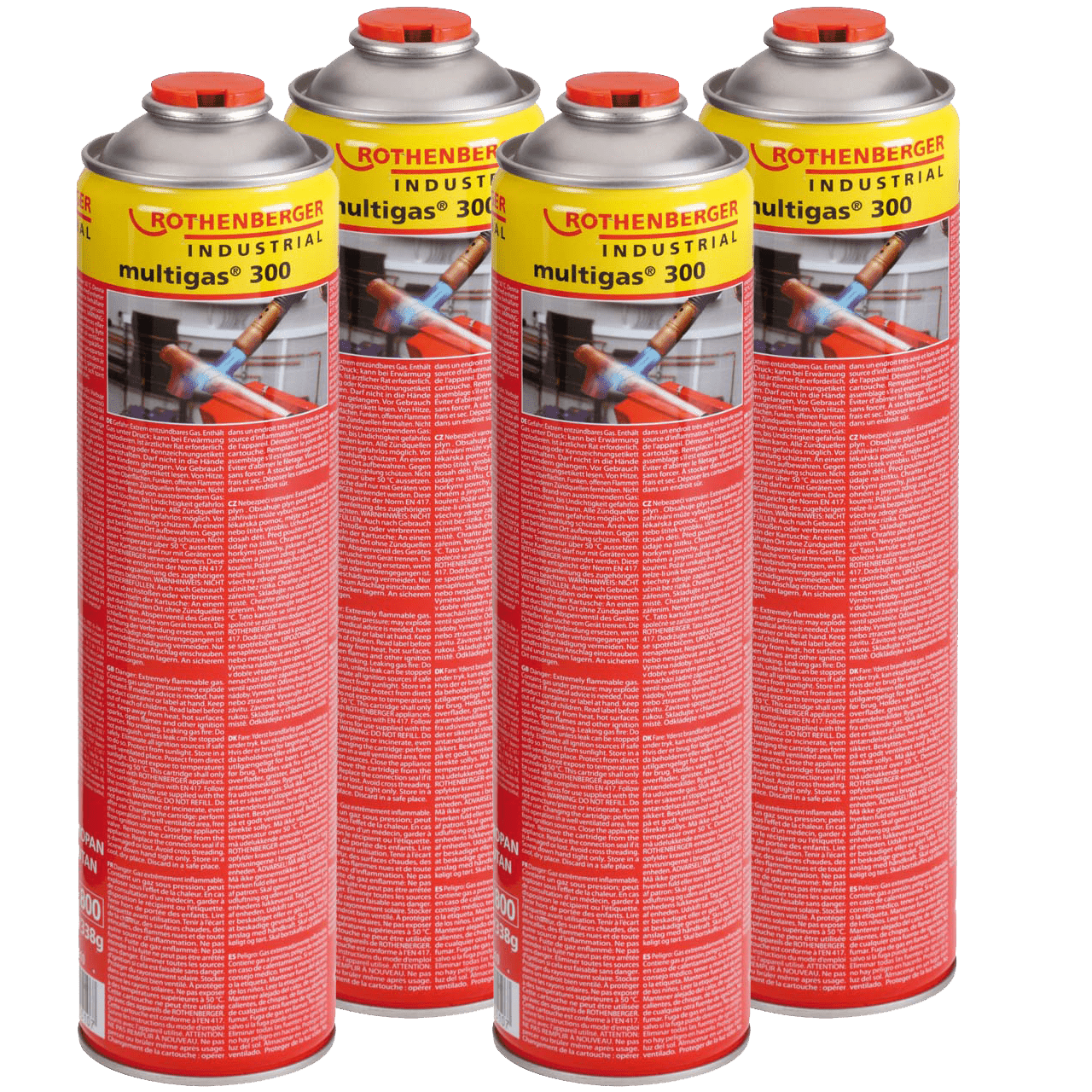 Rothenberger Industrial Multigas 300 4 - tlg.