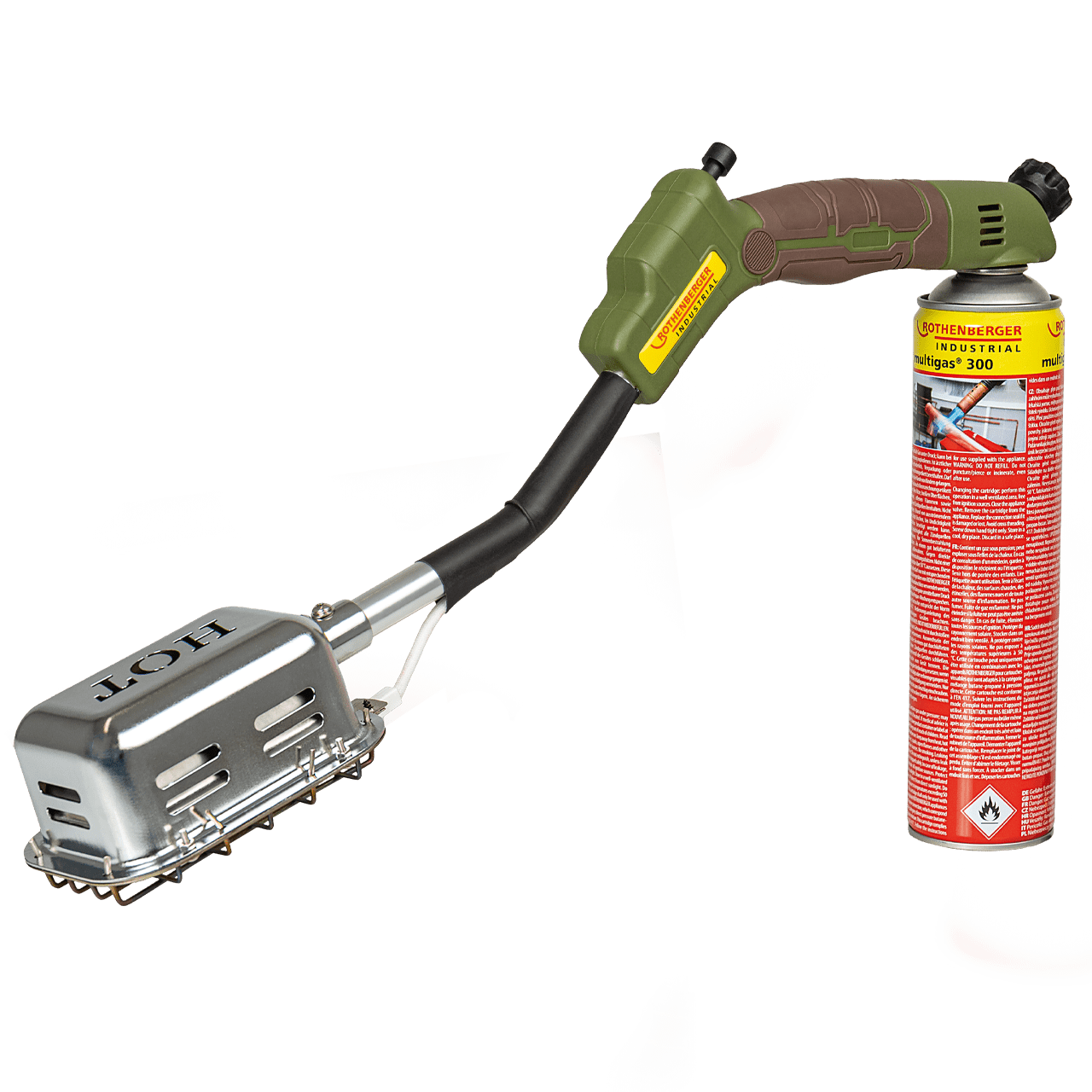 Rothenberger Industrial Handy Roaster mit Piezozündung inkl. Gas