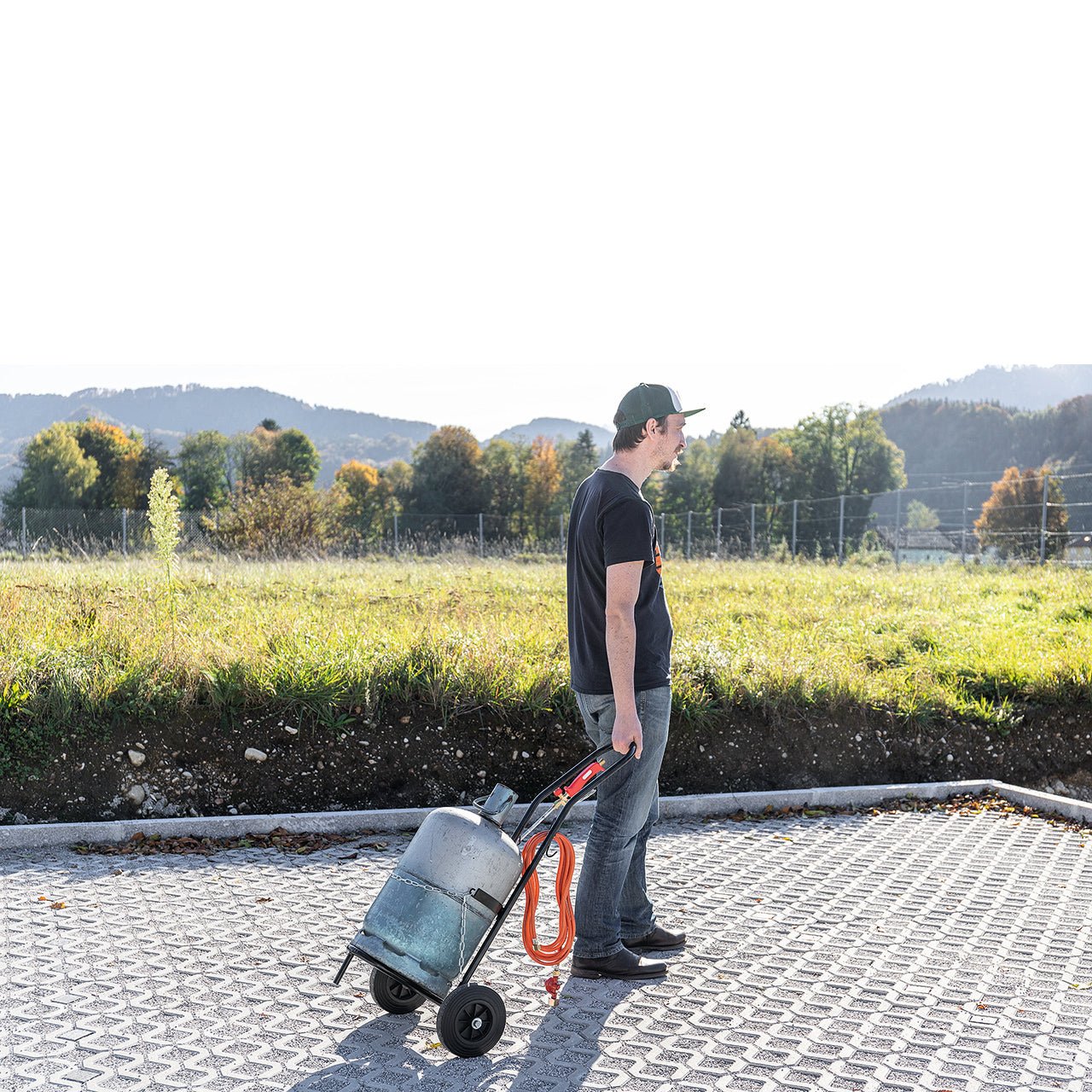Rothenberger Industrial Flaschentransportwagen