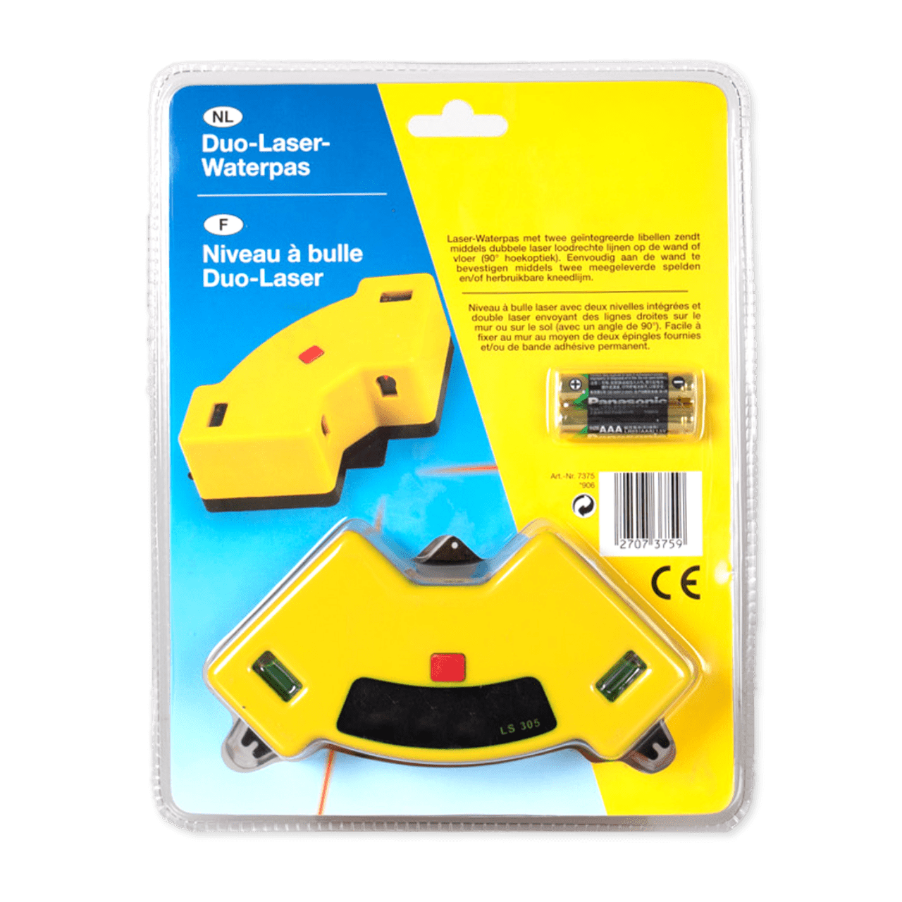 Multibrand Repacked Laser - Winkel - Wasserwaage