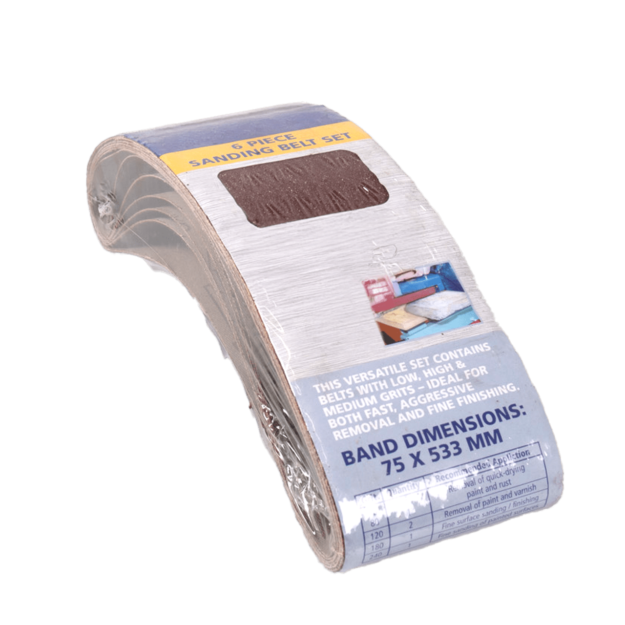 Multibrand Repacked Schleifbandset 6 - tlg.