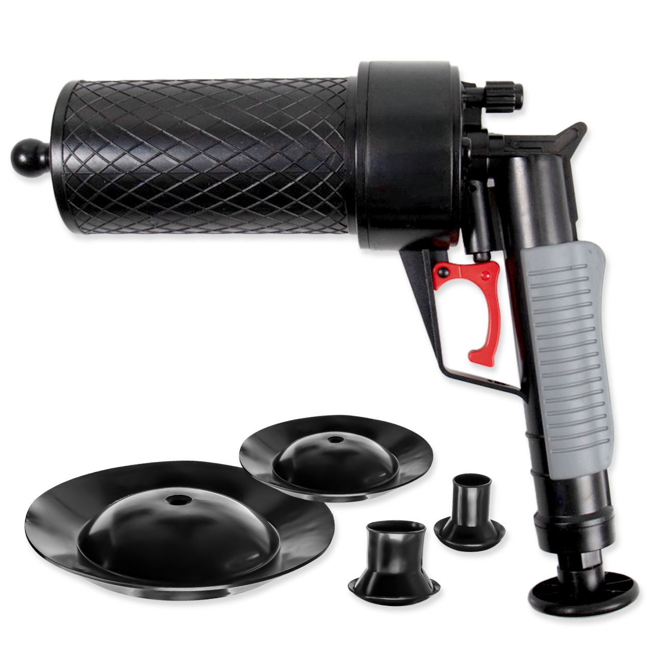 Compressed air pipe cleaner