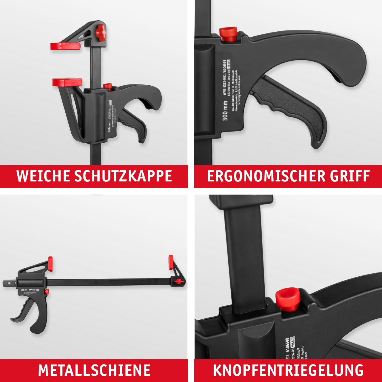 Schnellspannzwingen 2-tlg.