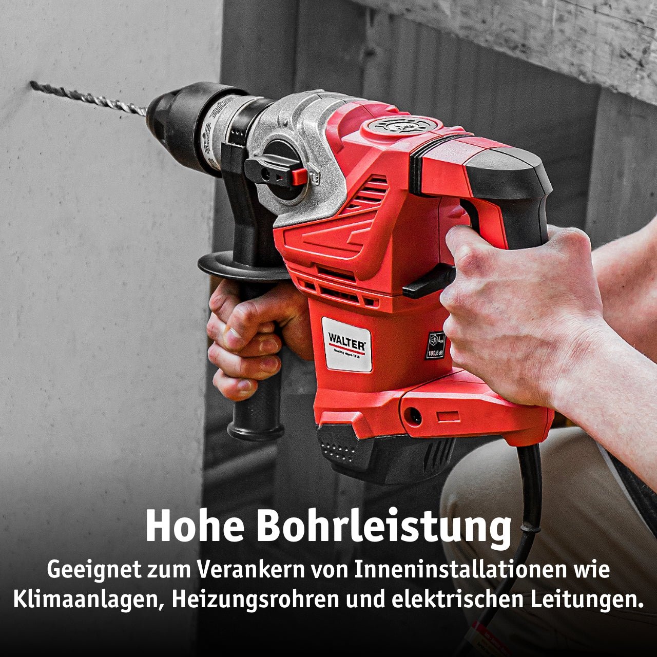 WALTER SDS-Bohrer Set 5-tlg.
