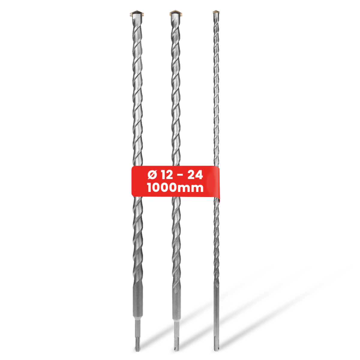 SDS+ drill bit set 3-piece 1000 mm