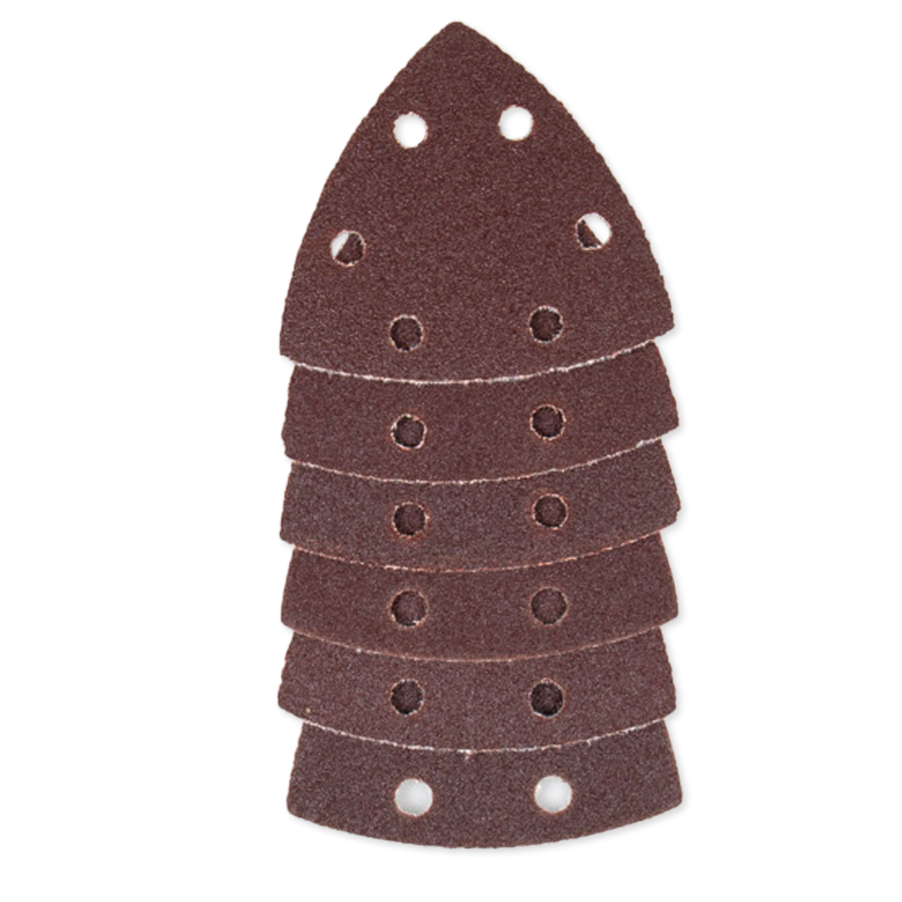 Sandpaper set for triangular sander 6 pieces