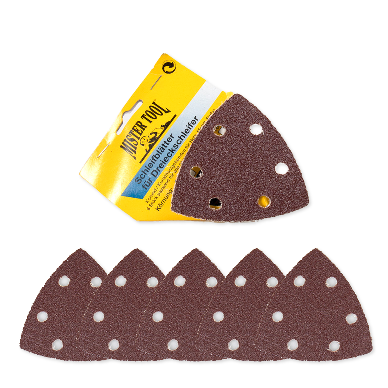 Schleifpapier-Set für Dreieckschleifer