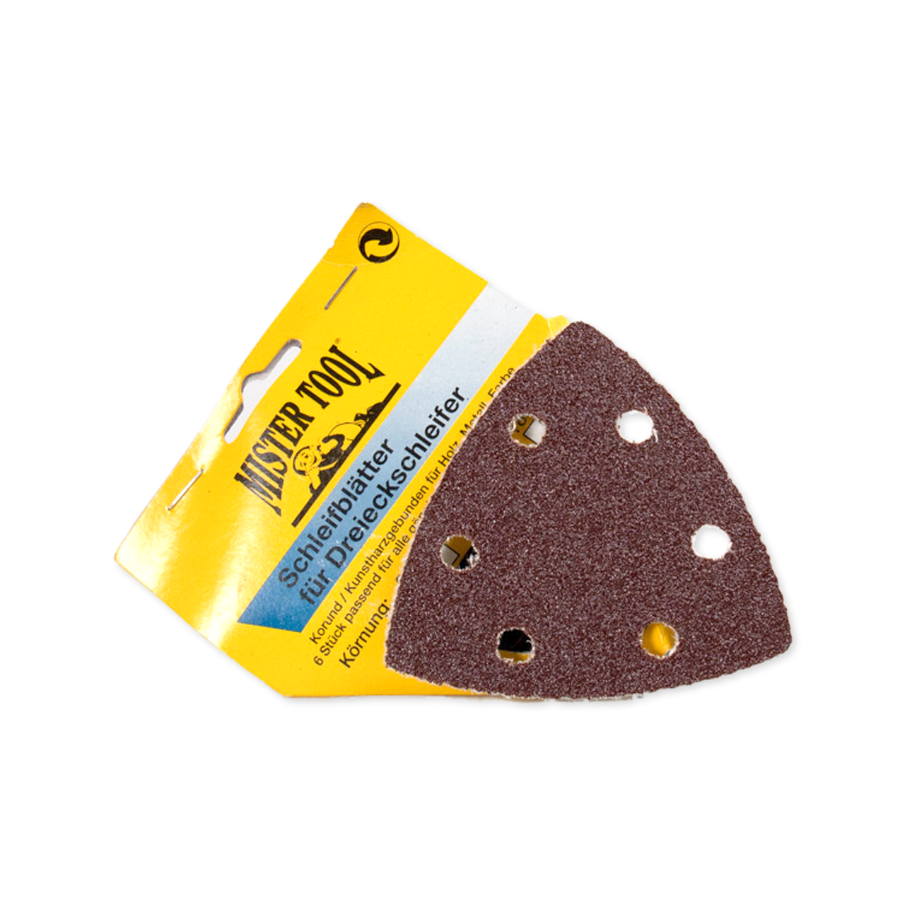 Schleifpapier-Set für Dreieckschleifer