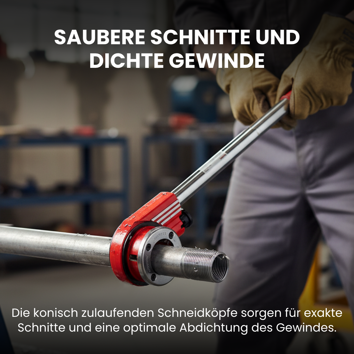 Gewindeschneidkluppensatz 6-tlg.