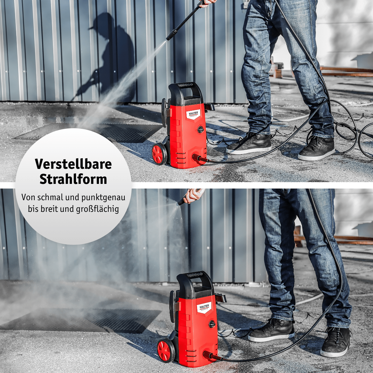 WALTER Hochdruckreiniger 1400 W