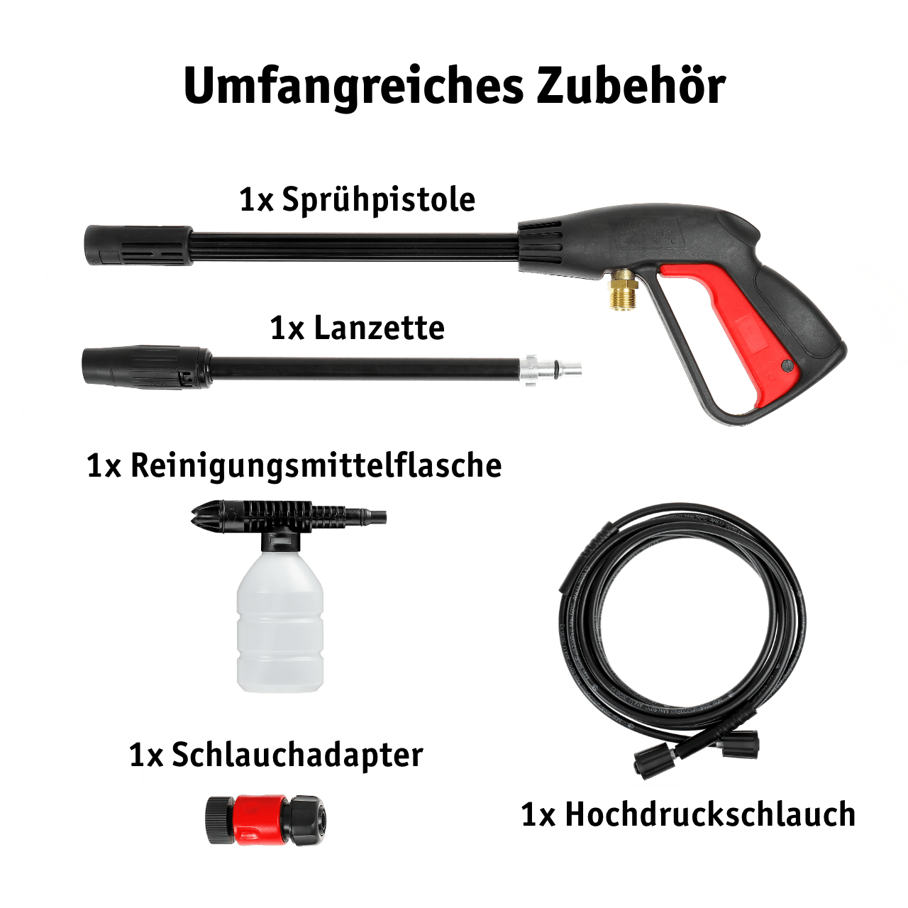 WALTER Hochdruckreiniger 1400 W