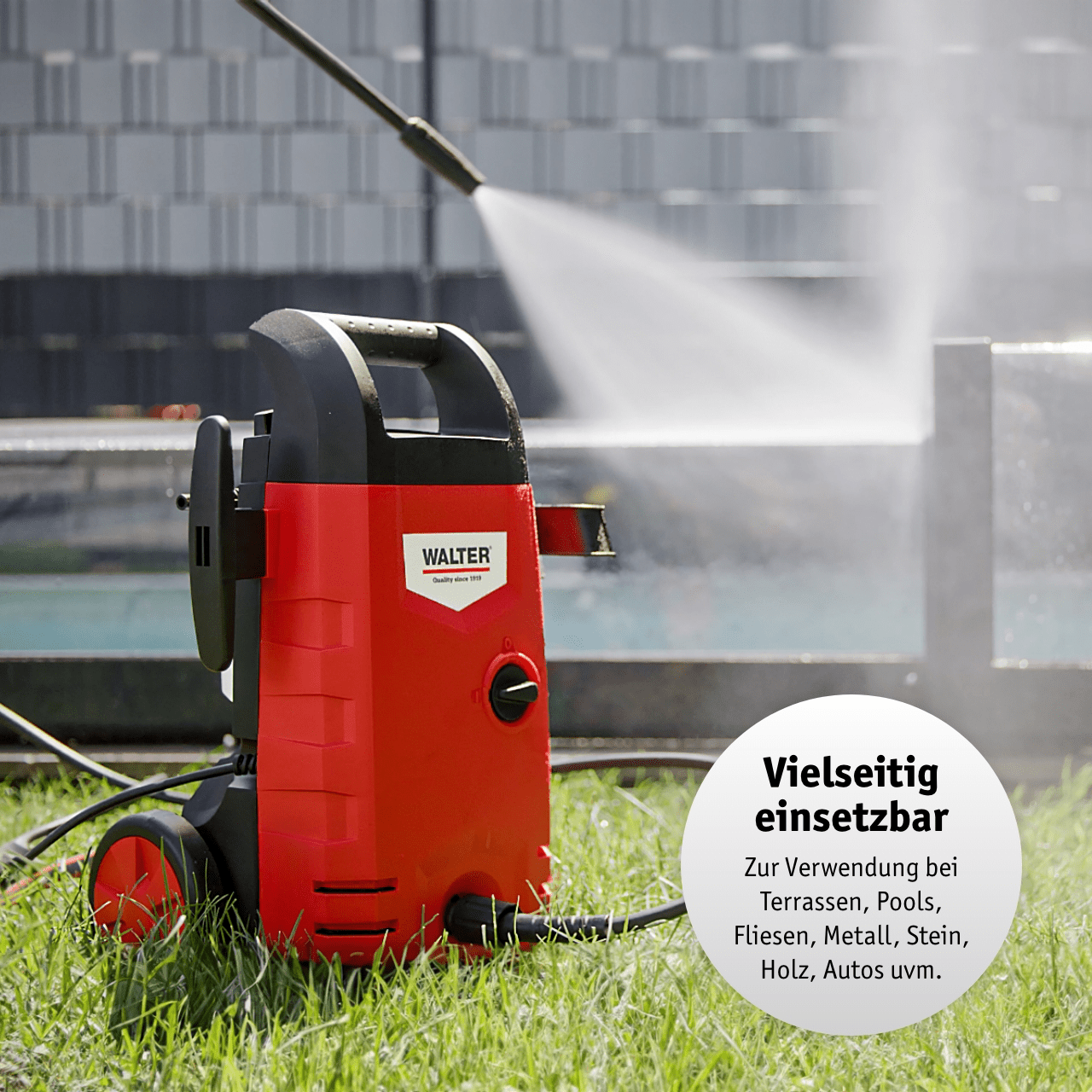WALTER Hochdruckreiniger 1400 W