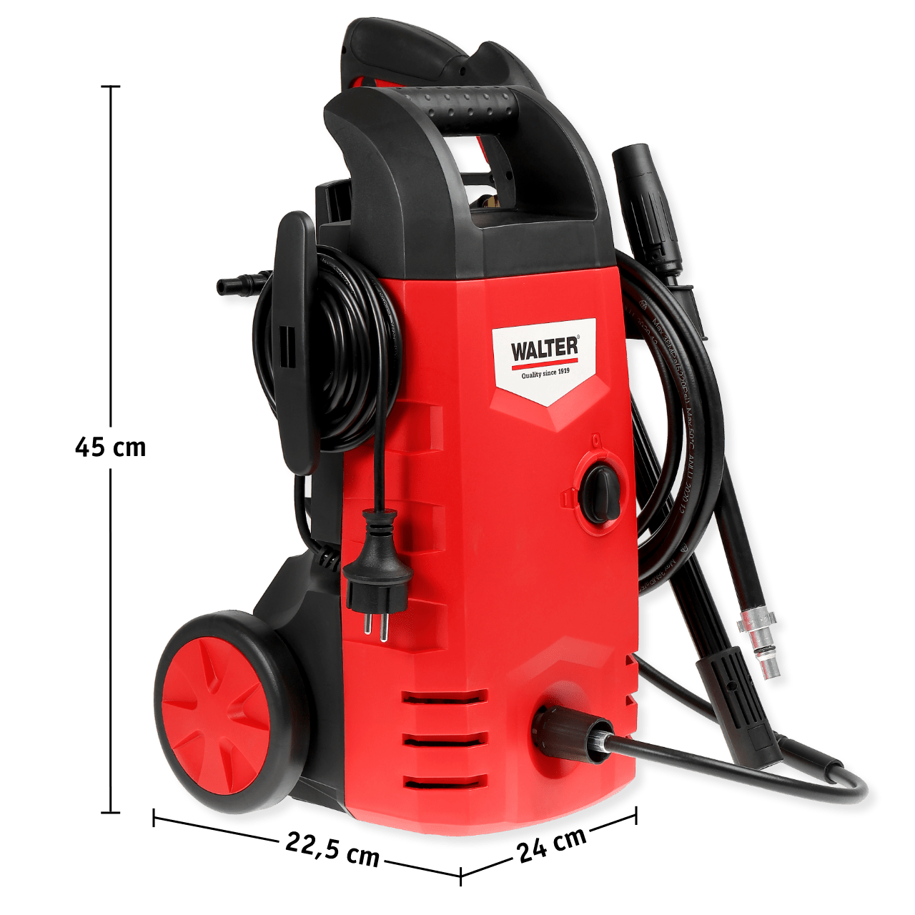 WALTER Hochdruckreiniger 1400 W