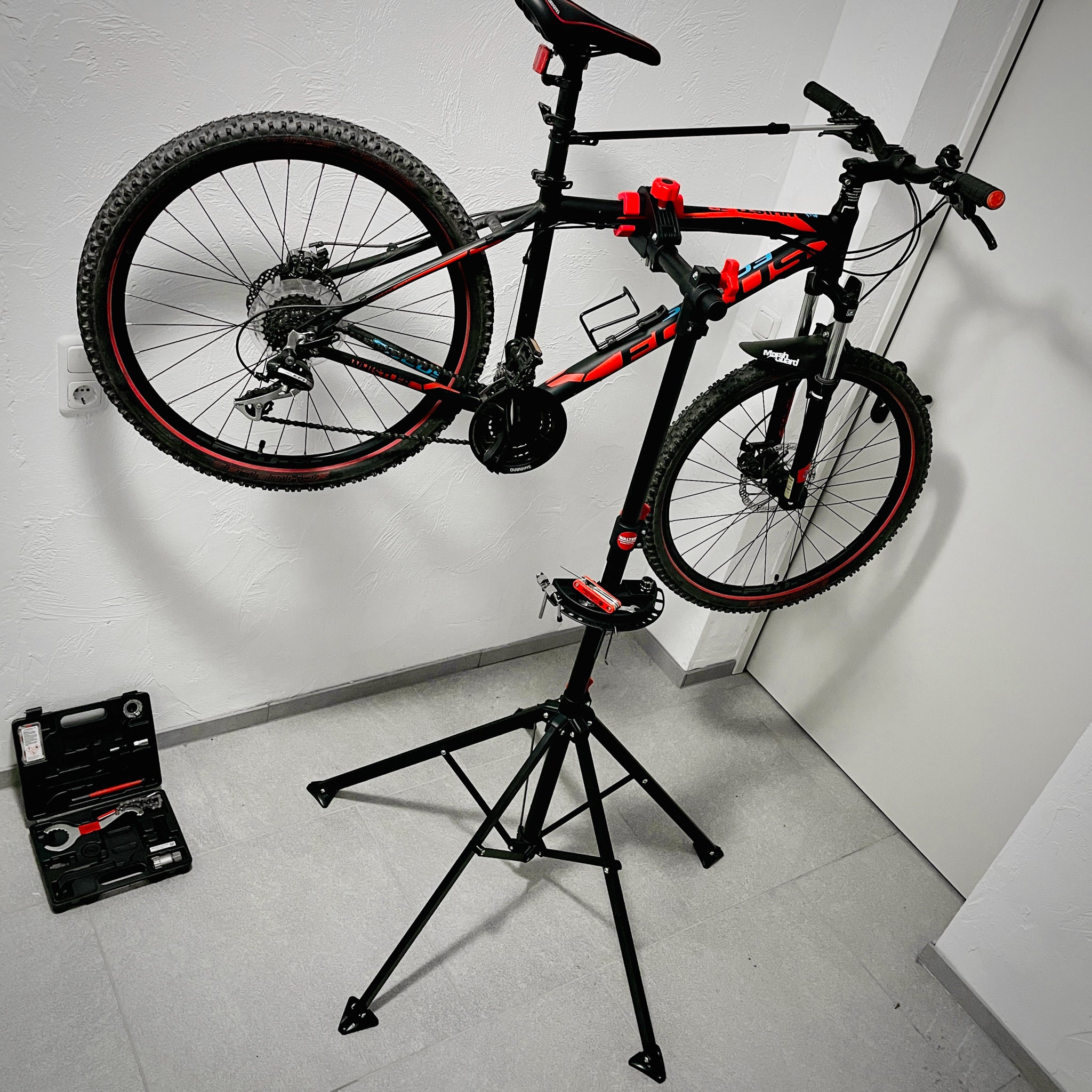 Fahrrad-Werkzeugkoffer 18-tlg.