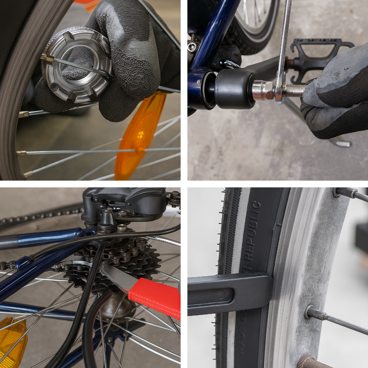 Fahrrad-Werkzeugkoffer 18-tlg.