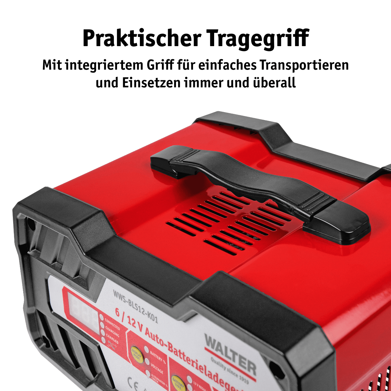 WALTER Auto-Batterieladegerät