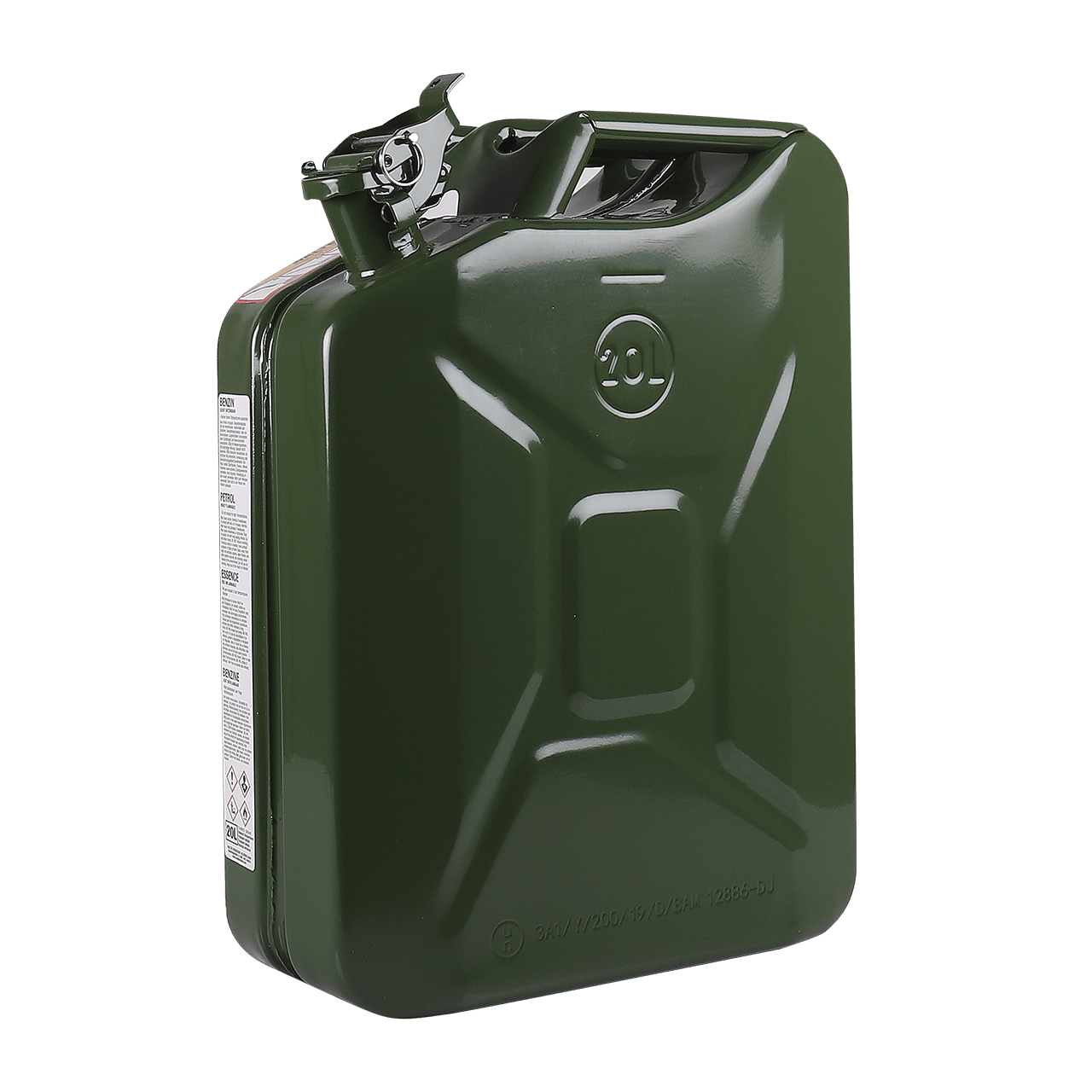 WALTER Benzinkanister mit Trichter 20 L