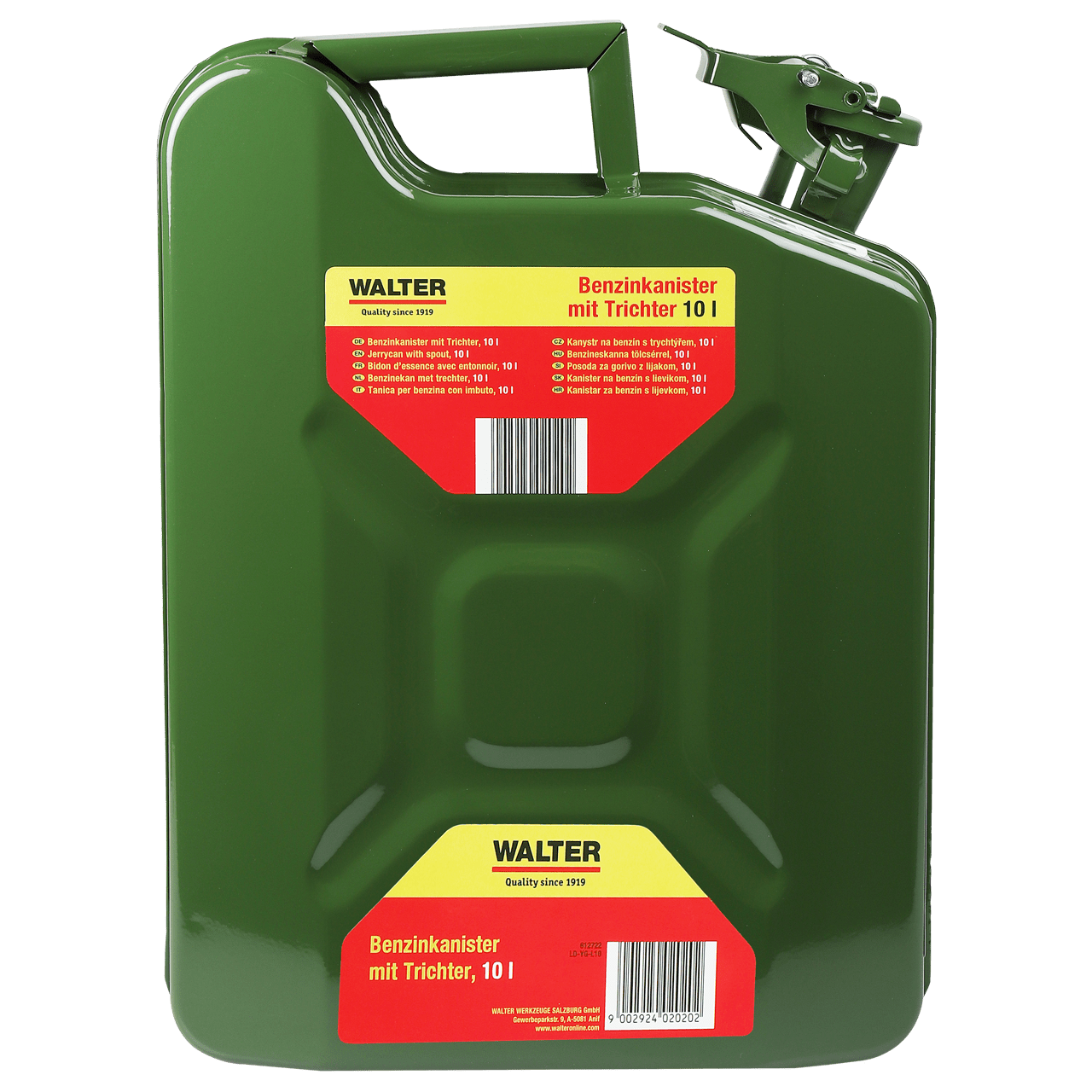 WALTER Benzinkanister 10 L