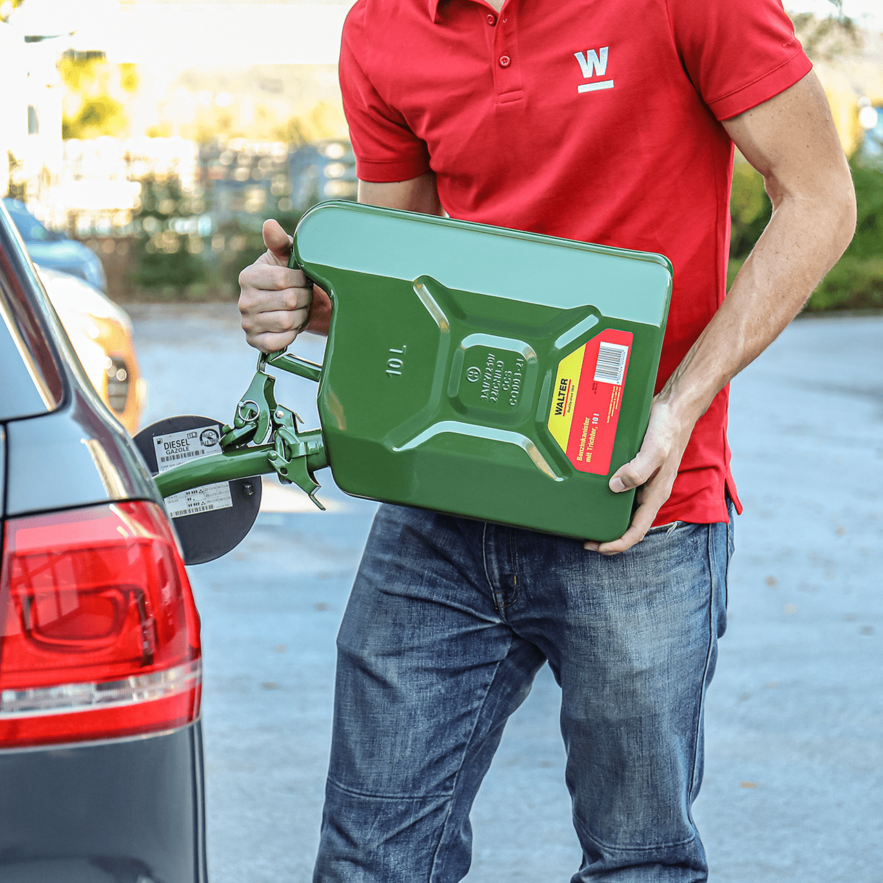 WALTER Benzinkanister 10 L