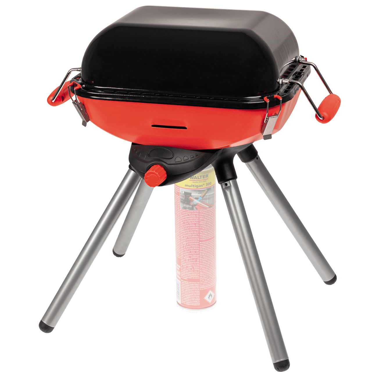 WALTER Camping- und Party-Gasgrill