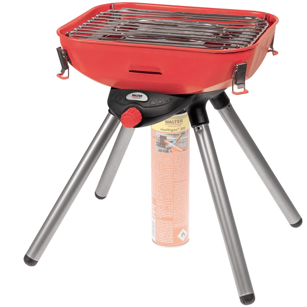 WALTER Camping- und Party-Gasgrill