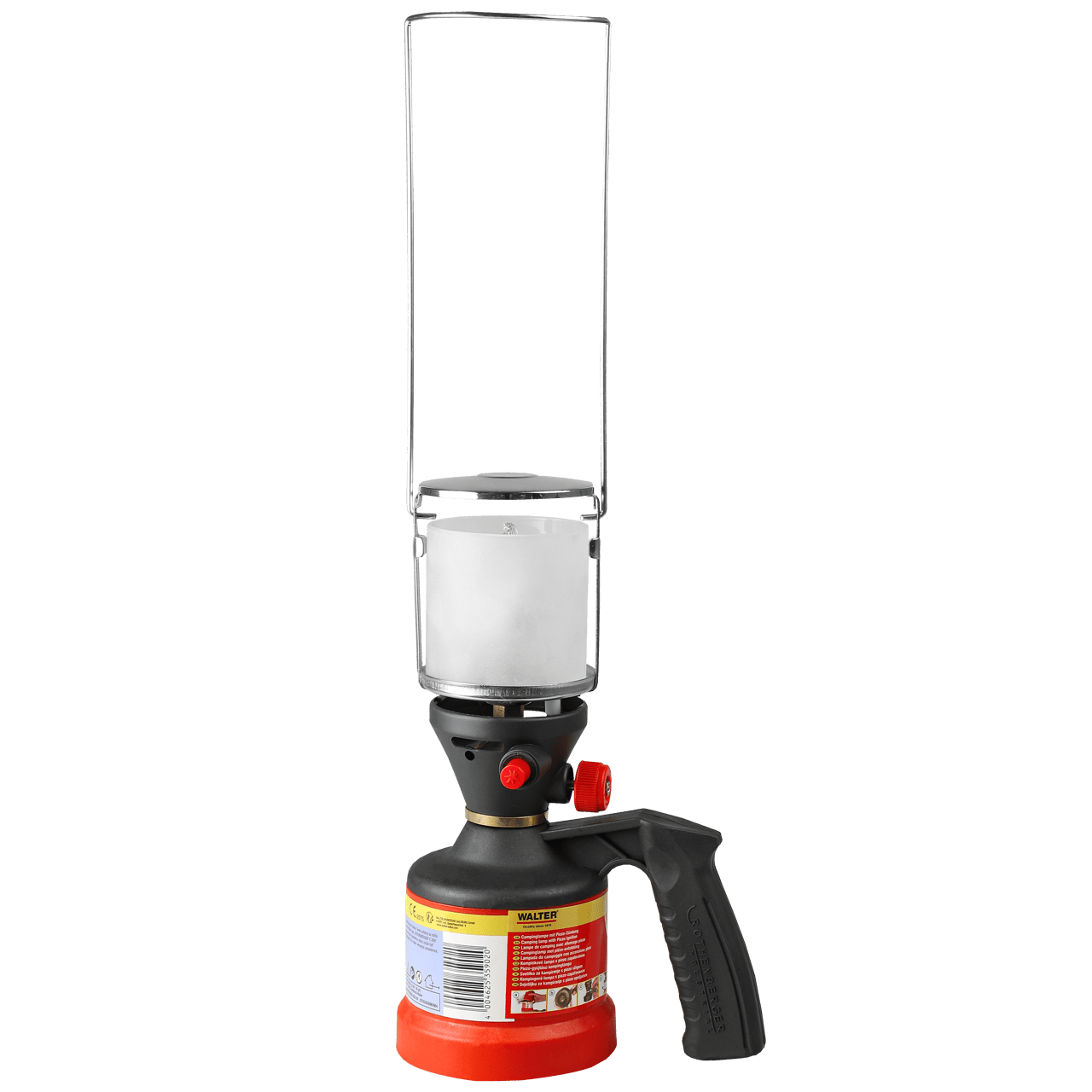 WALTER Camping-Lampe Piezo