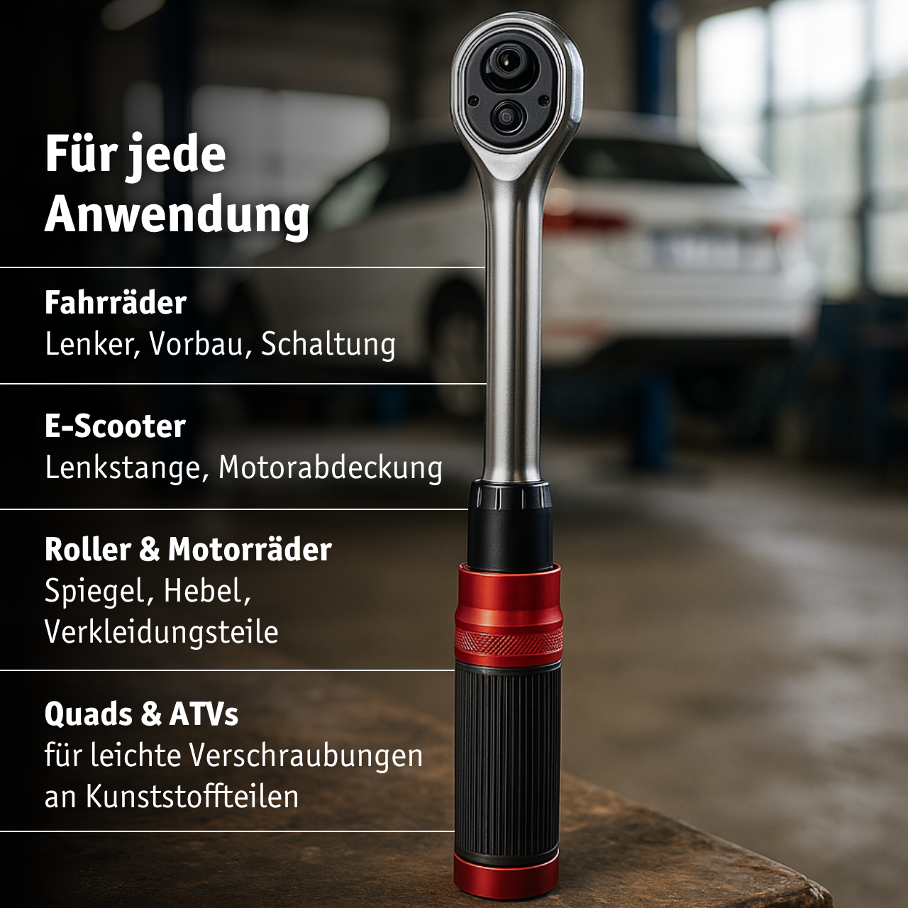 Fahrrad-Drehmomentschlüssel Satz