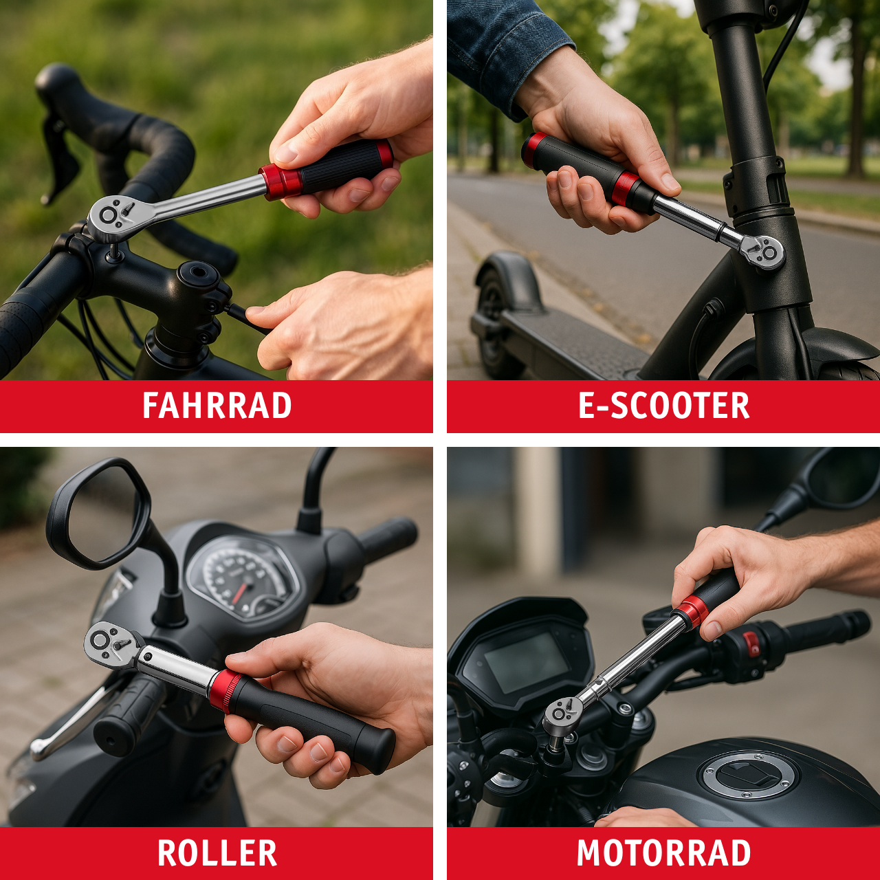 Fahrrad-Drehmomentschlüssel Satz