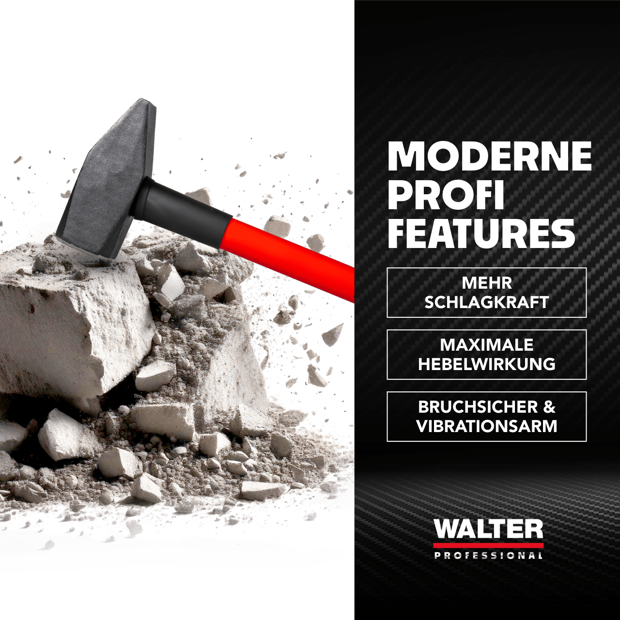 WALTER Professional Vorschlaghammer 5 kg