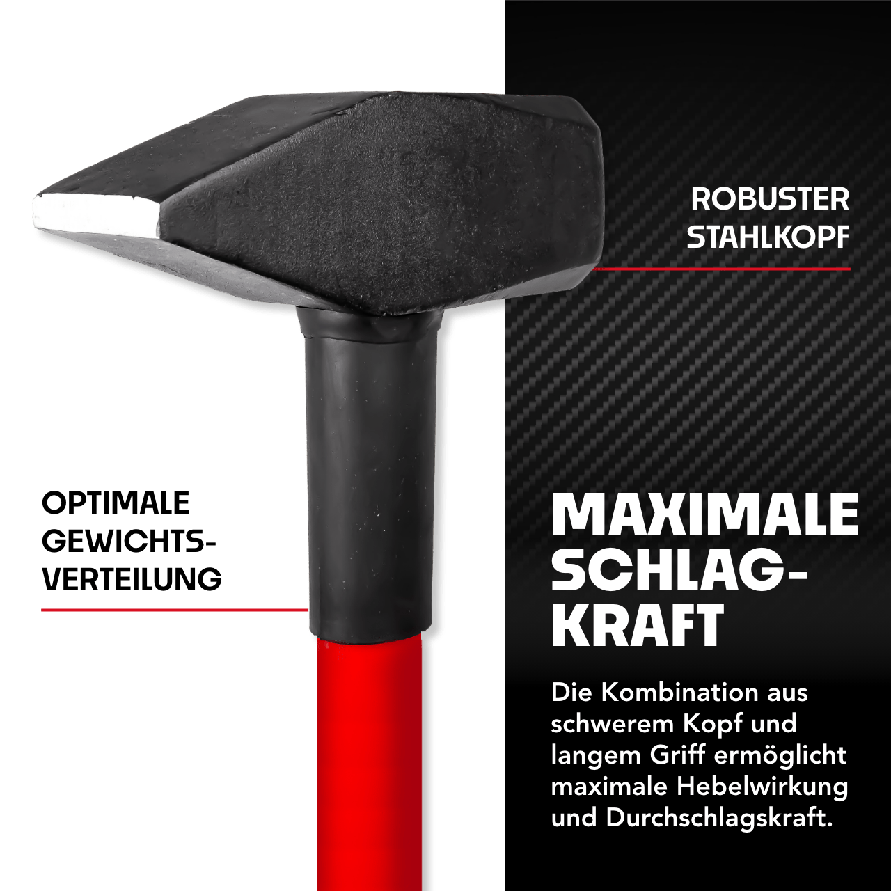 WALTER Professional Vorschlaghammer 5 kg