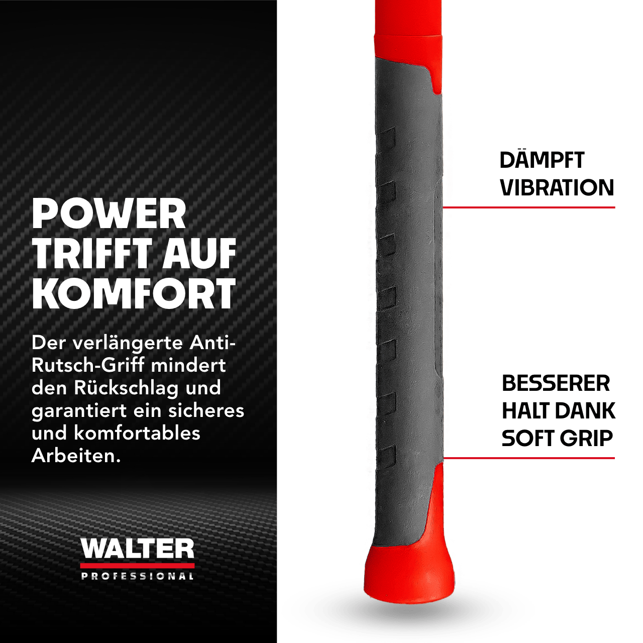 WALTER Professional Vorschlaghammer 5 kg