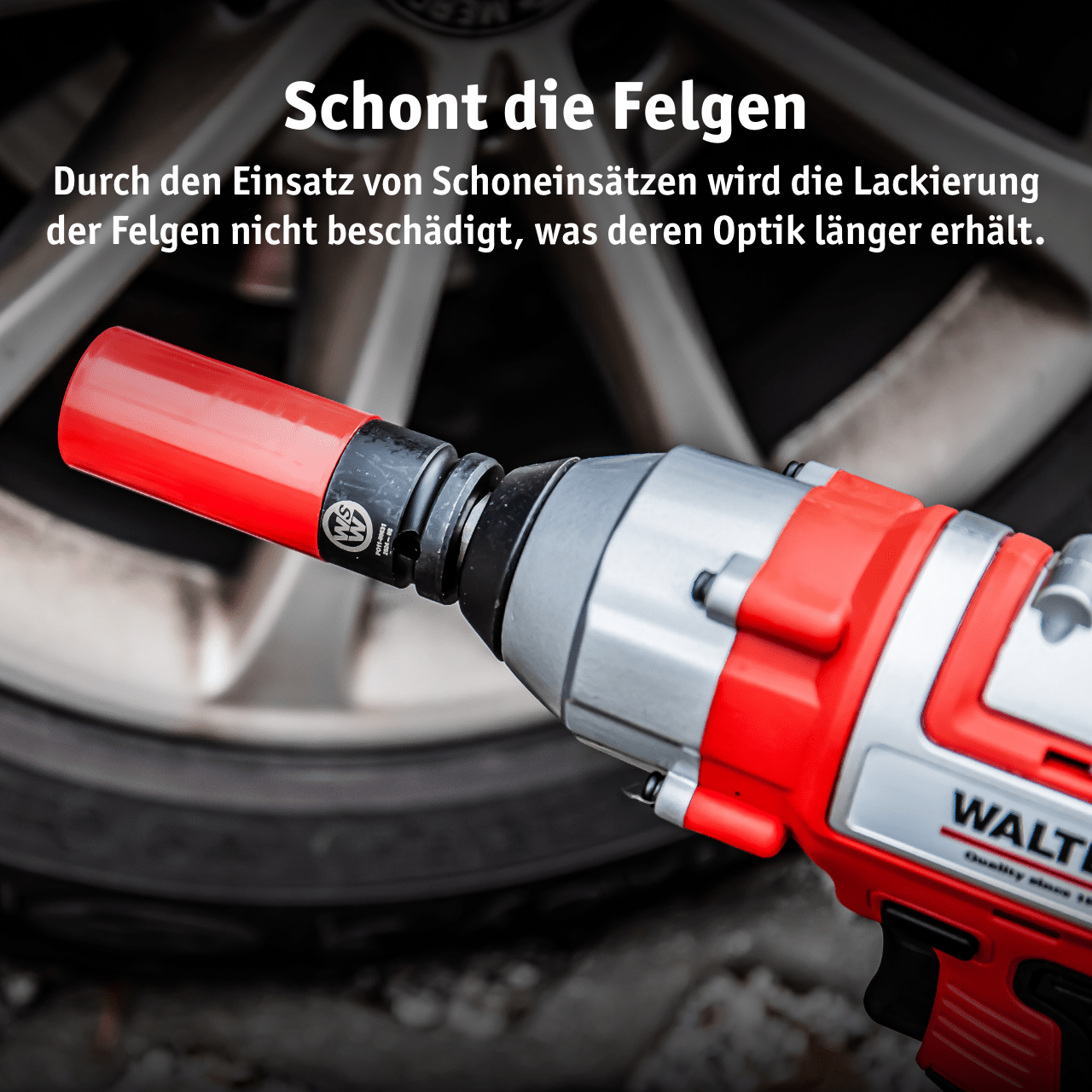 WALTER Schoneinsätze für Alufelgen 17-19-21 mm