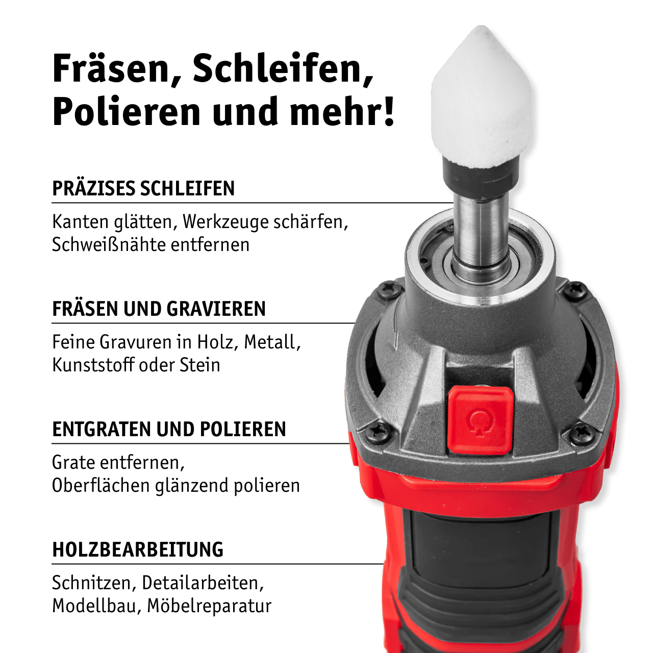 WALTER Geradschleifer 500 W