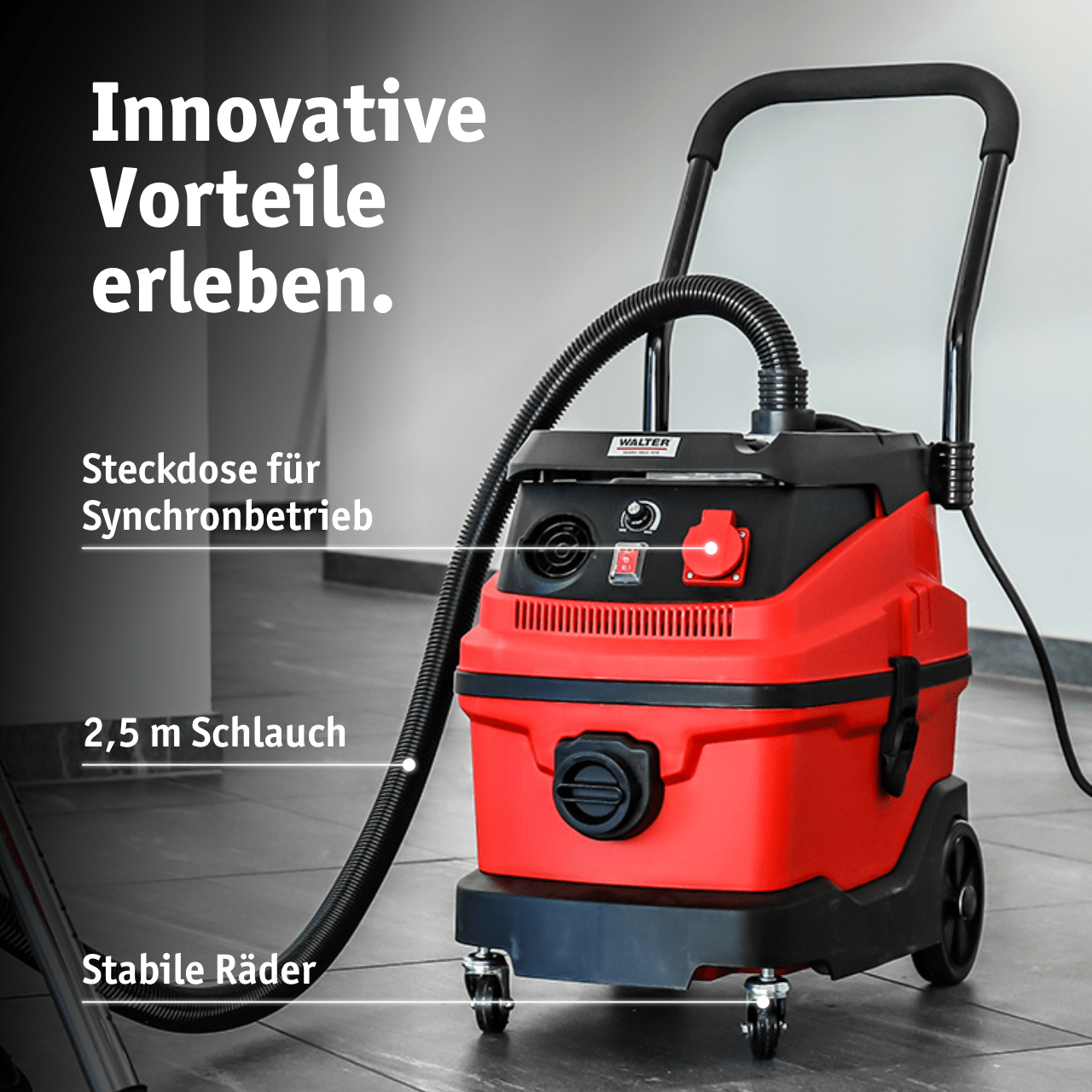 WALTER Multifunktionssauger 1 600 W