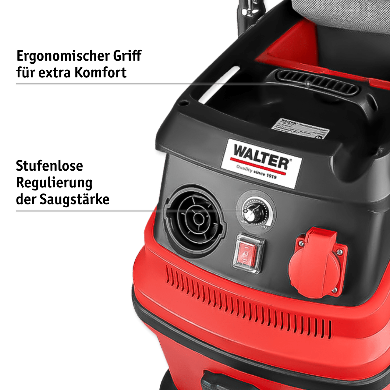 WALTER Multifunktionssauger 1 600 W