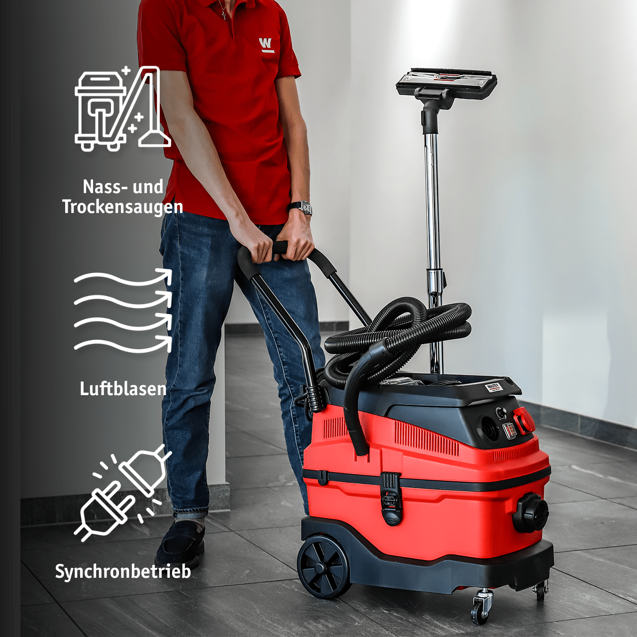 WALTER Multifunktionssauger 1 600 W