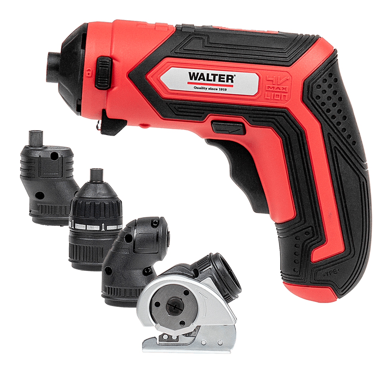 WALTER 4 - in - 1 Akku - Multifunktionswerkzeug 4 V