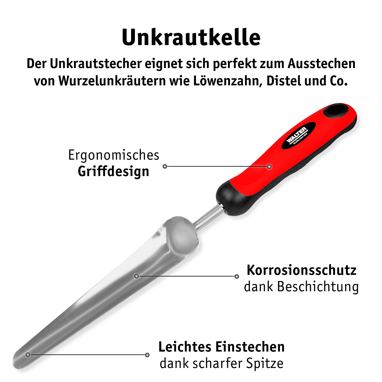 WALTER Garten-Artikel sortiert