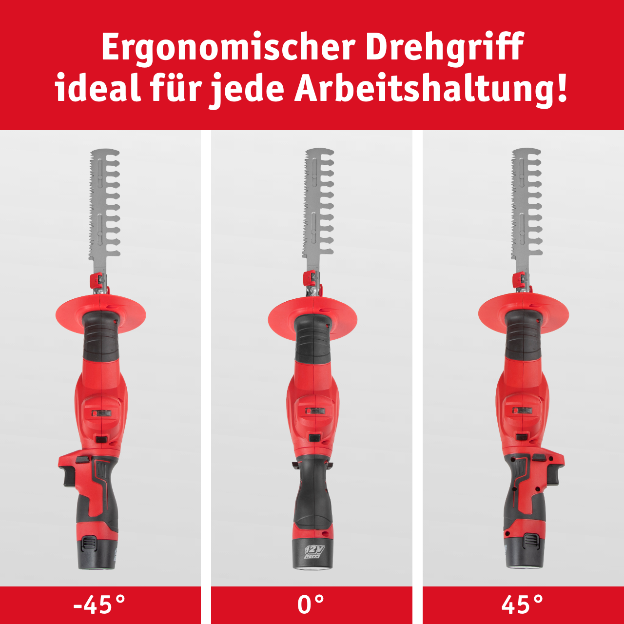2-in-1 Heckenscheren / Säge