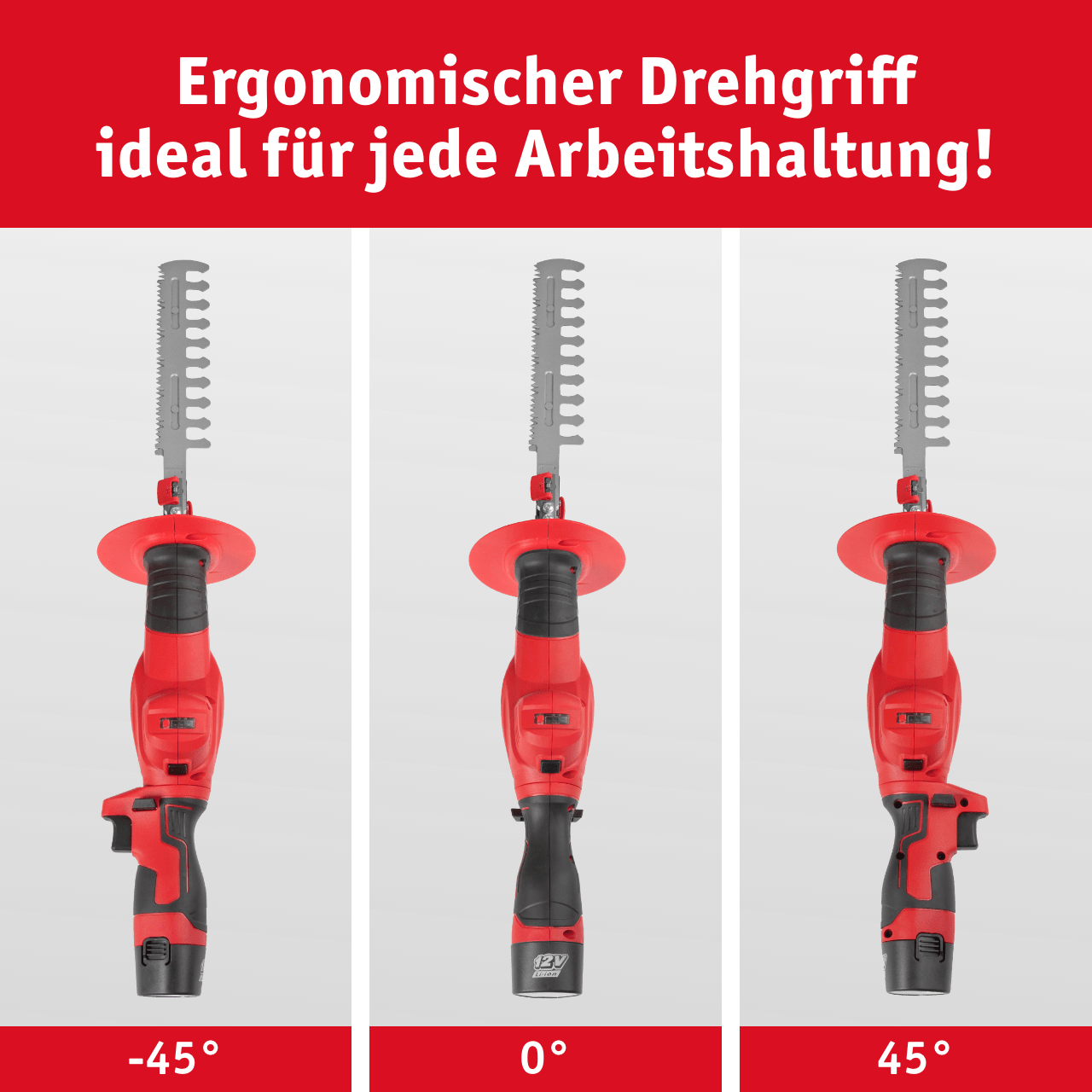 WALTER 2 - in - 1 Heckenscheren / Säge