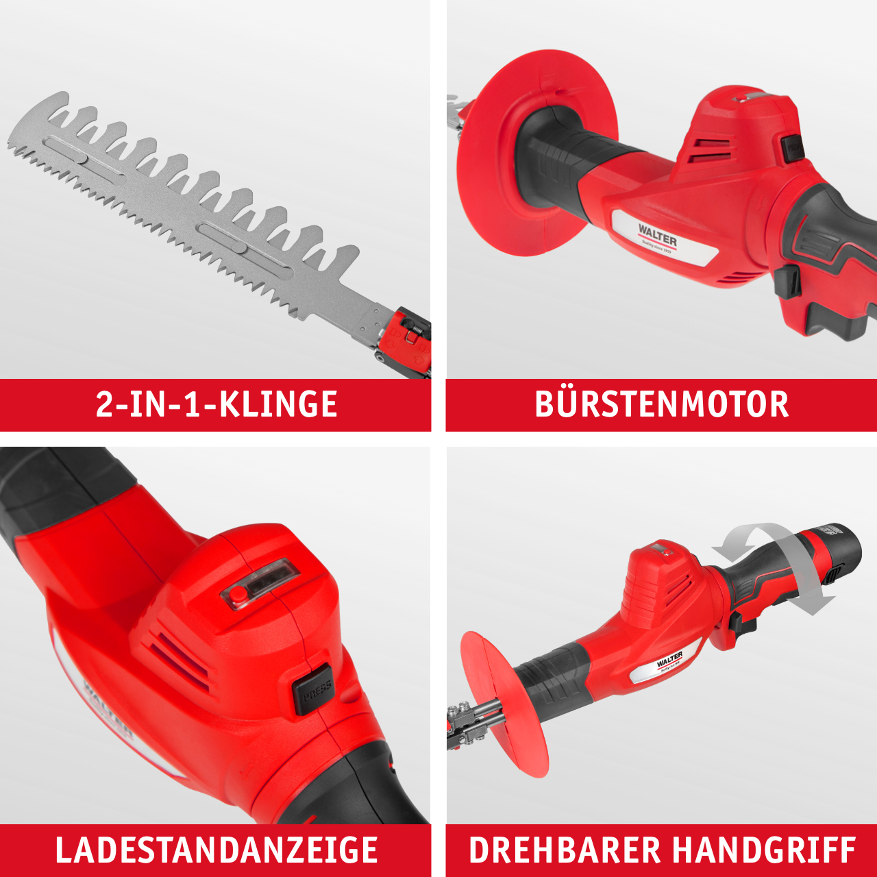 2-in-1 Heckenscheren / Säge