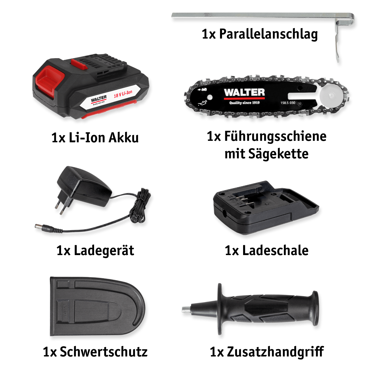 WALTER Li-Ion Akku-Entaster 20 V