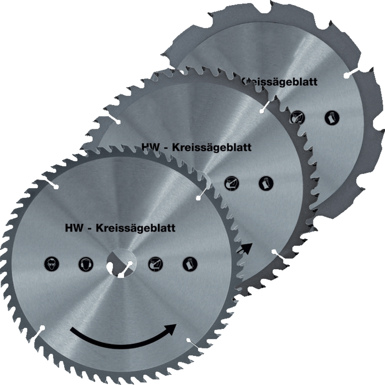 WALTER Hartmetall Sägeblatt - Set