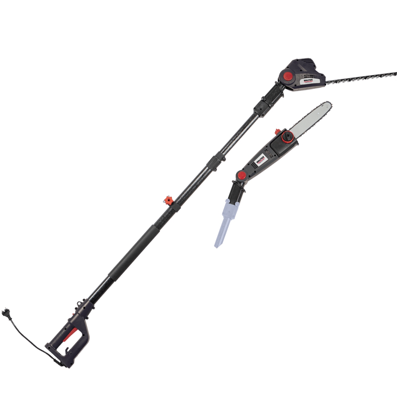 WALTER 2-in-1 Heckenschere/Kettensäge 450 W / 710 W
