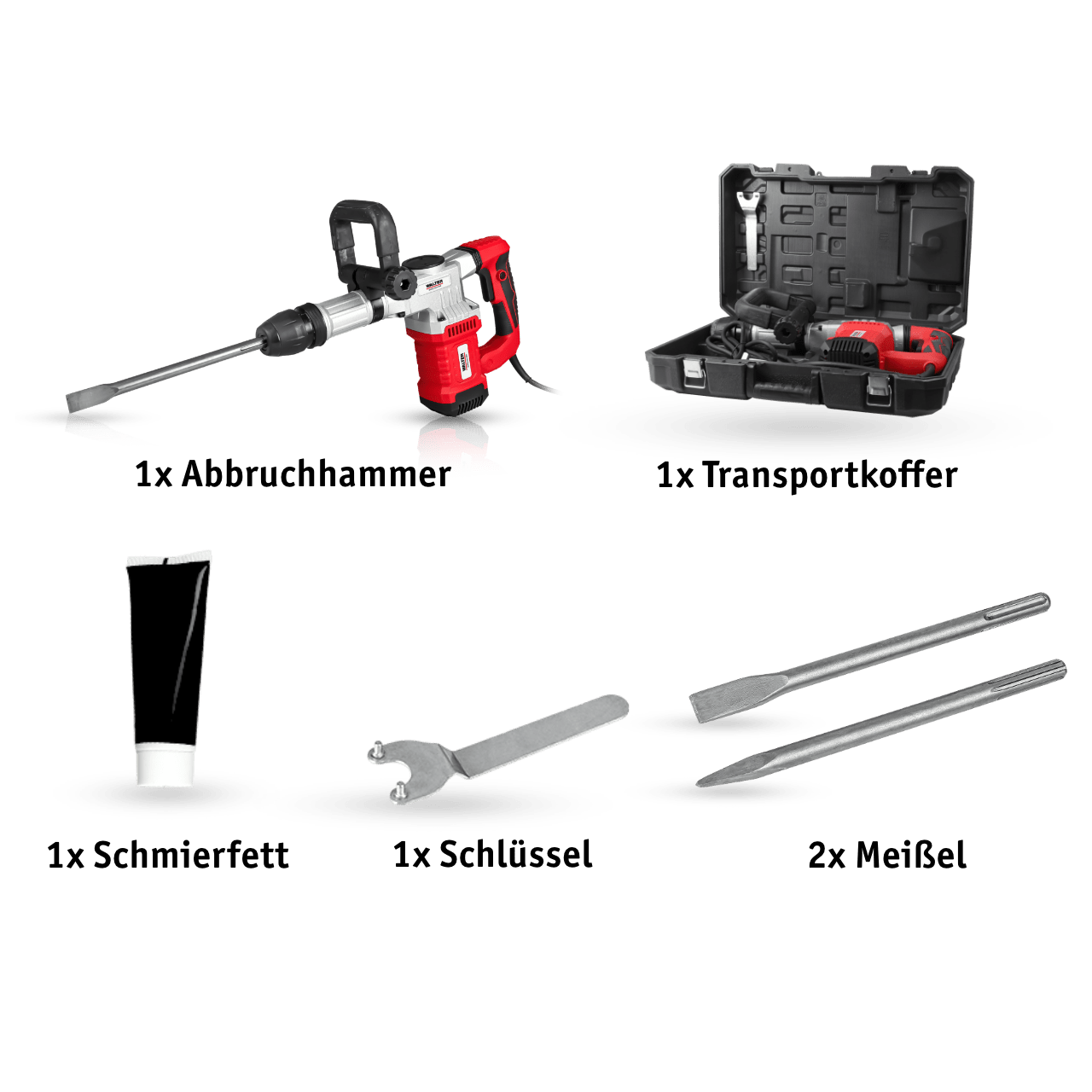 WALTER SDS-Stemm- und Abbruchhammer