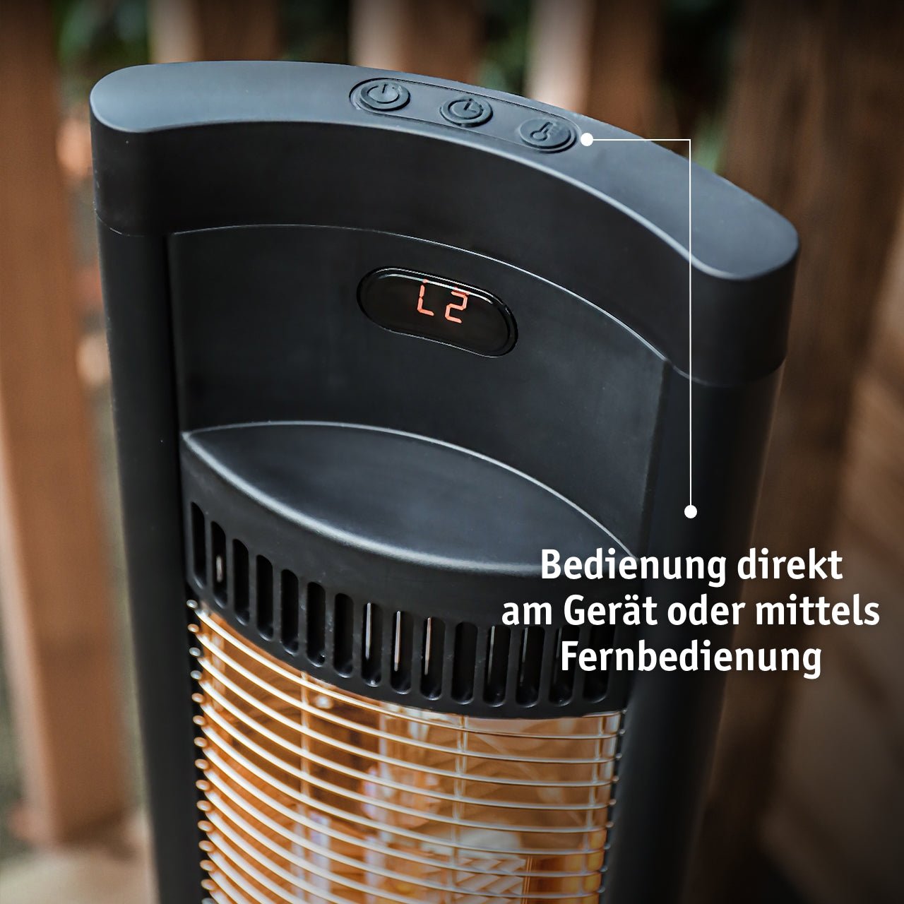WALTER Infrarot Standheizstrahler 2000 W