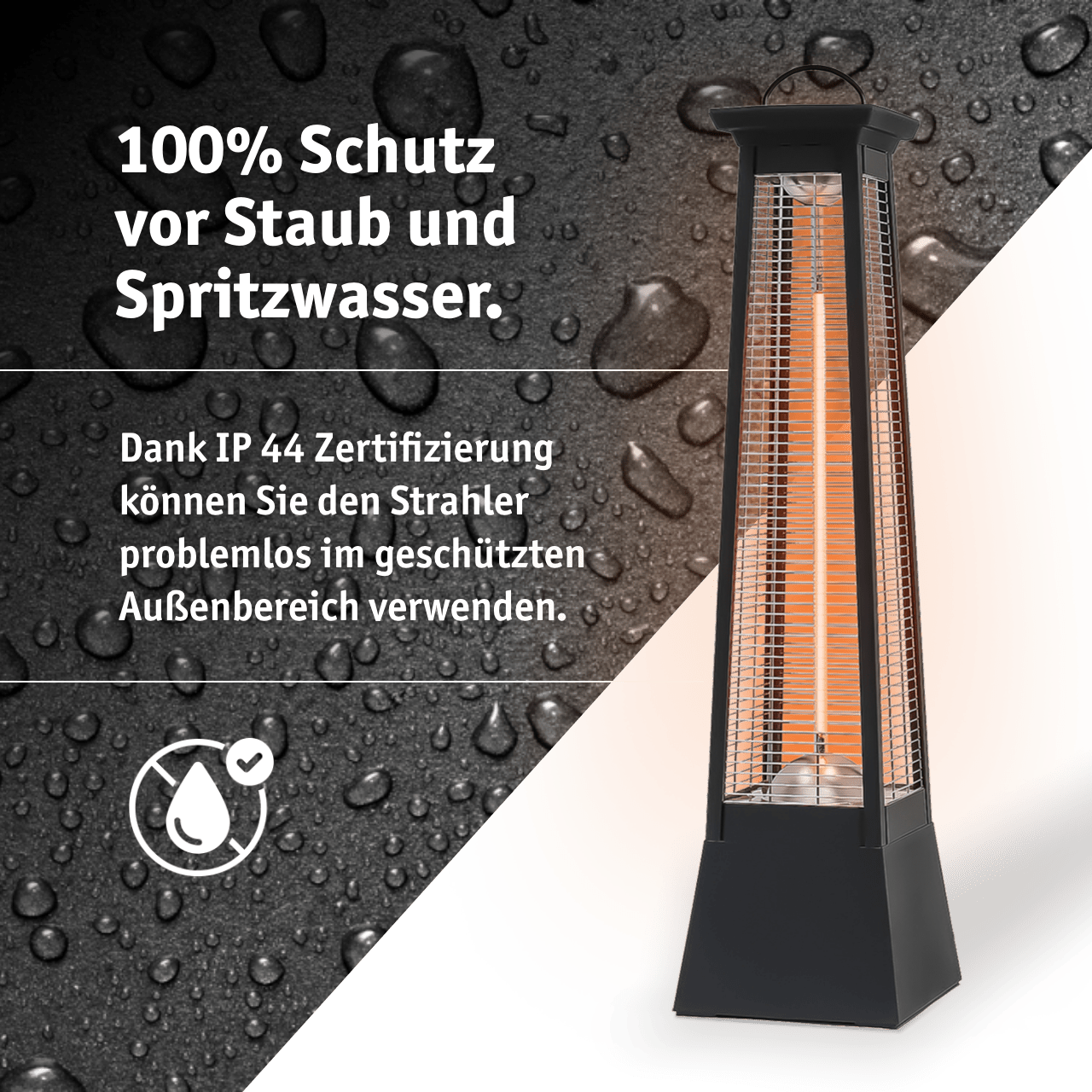 WALTER Infrarot-Standheizstrahler TerrasseWALTER Infrarot-Standheizstrahler Terrasse