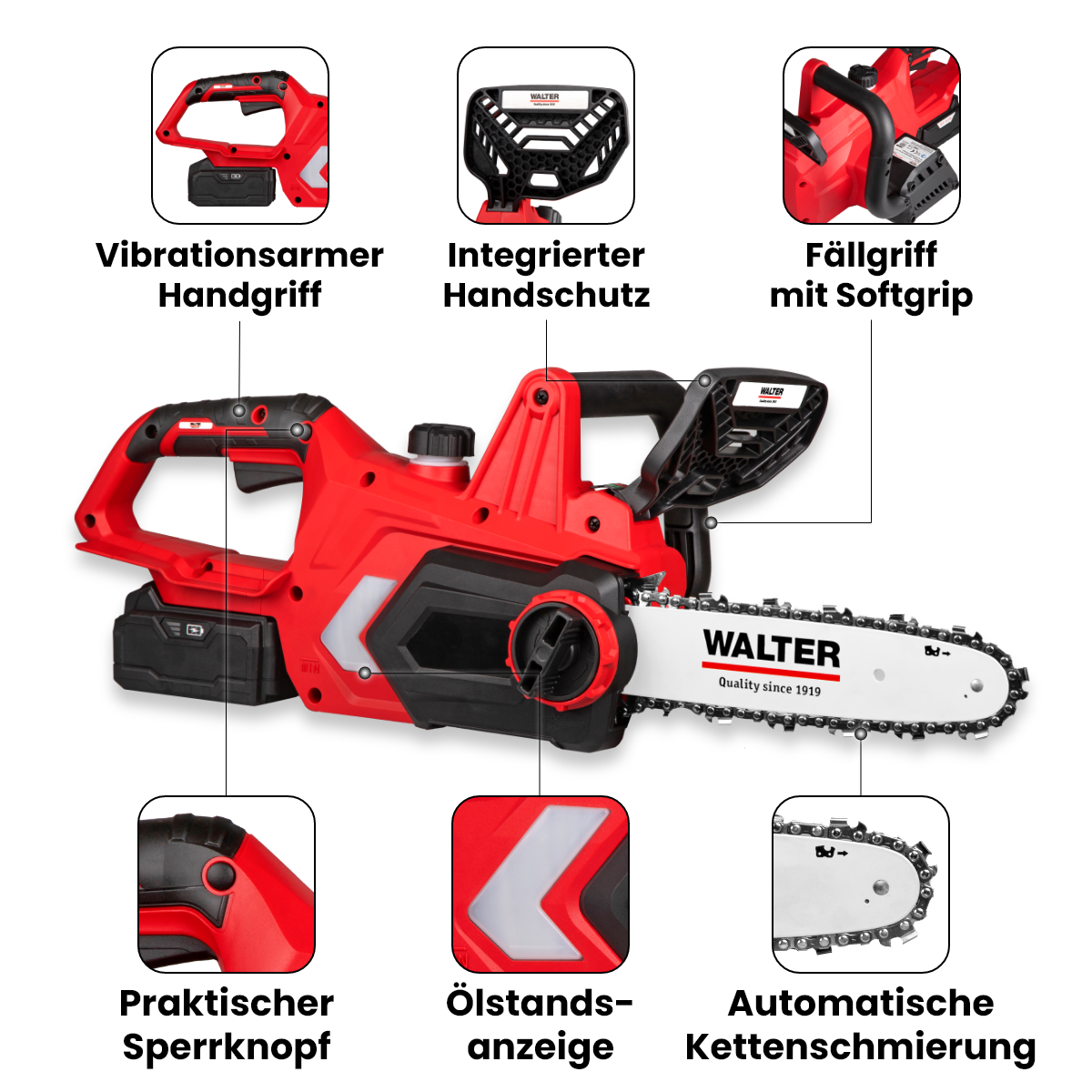 Akku Kettensäge 20 V