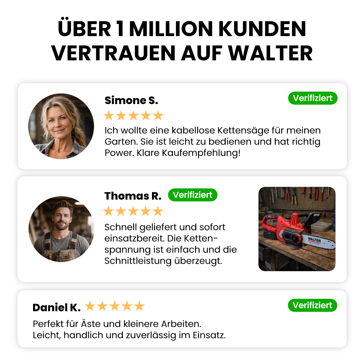 Akku Kettensäge 20 V